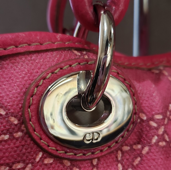 Auth Cannage print Dior Tote - Picture 12 of 15